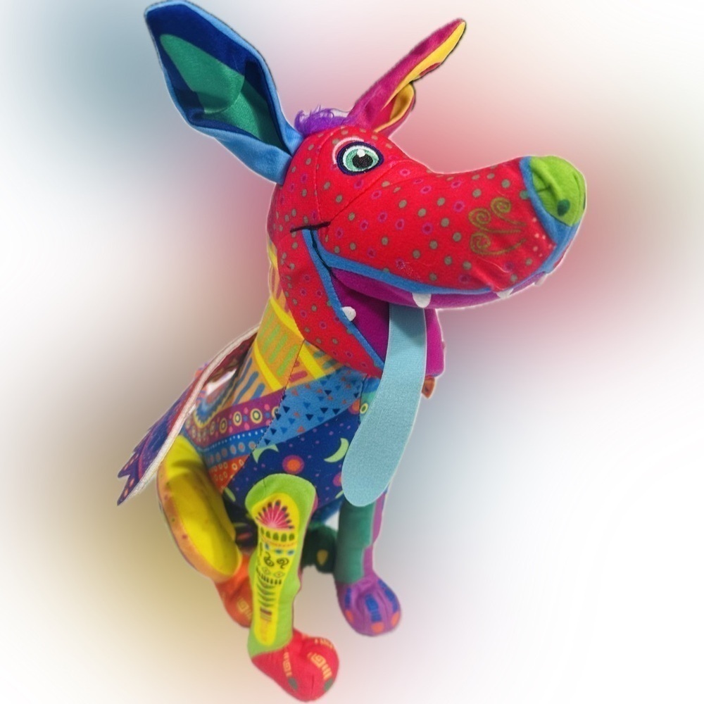 Disney Pixar Coco Dante Alebrije Spirit Day Of Dead Dog Plush 15" Sound WORKS